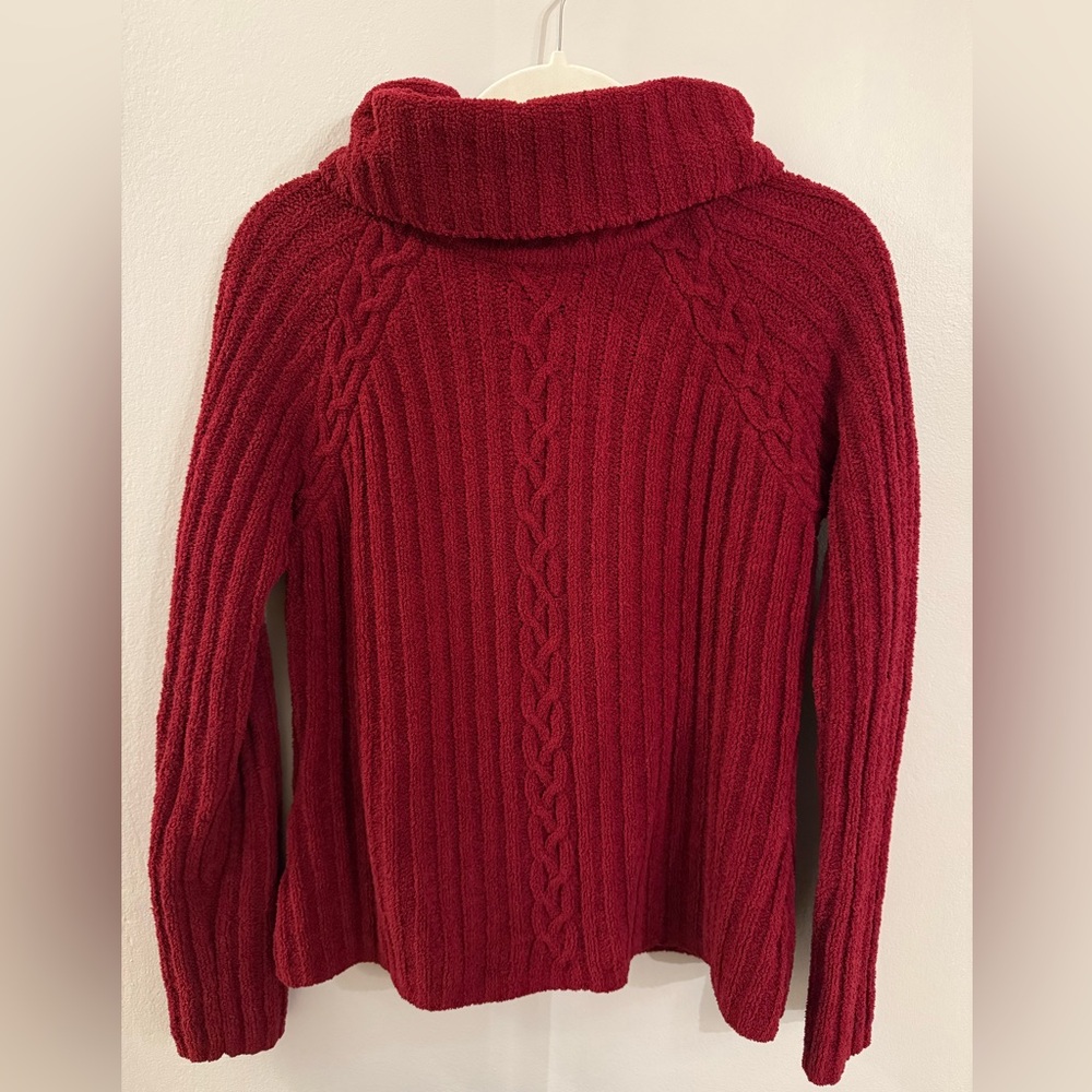 Cozy Red Turtleneck